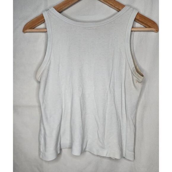 Vintage 80s All Star Team Cropped Tank Top All Star Team - Picture 3 of 4